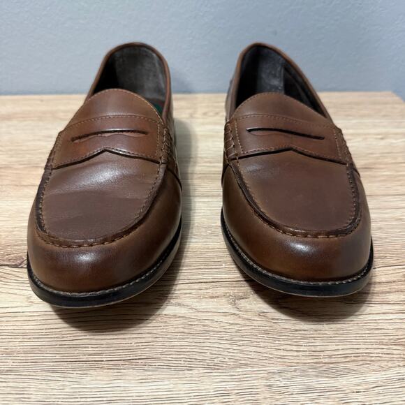 Nunn Bush Men’s Brown Leather Penny Loafers Size 12M - Picture 4 of 7